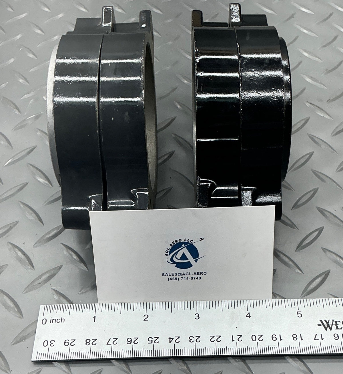 P/N: LW-12706 Magneto Adapter Cleaned & Plated (AR)