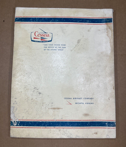 Parts Catalog Cessna Agwagon - February 1, 1966