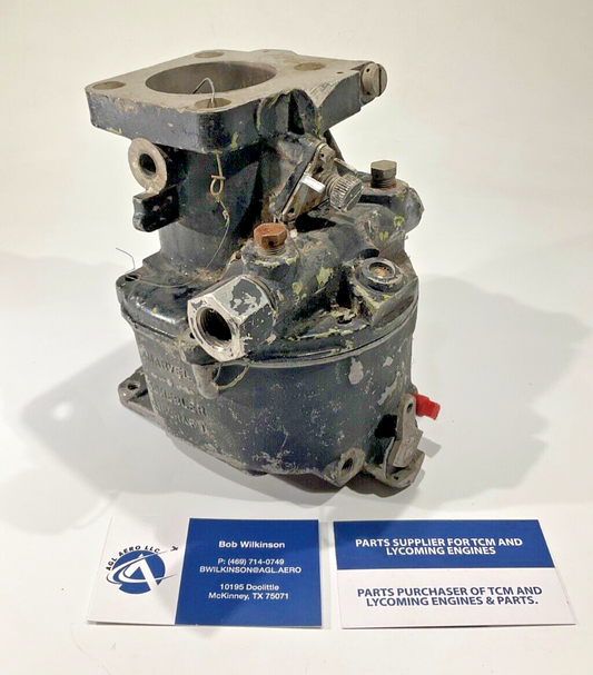 P/N: 10-4438-1 Marvel-Schebler MA-6AA Carburetor for Lycoming Engine (As Is)