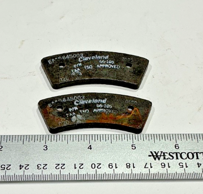 P/N: 66-105 Cleveland Brake Lining (NOS) - for one