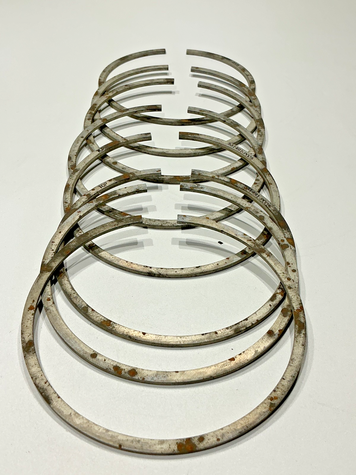 P/N: 40691-A1 .005 Continental Rings Set (NOS) - for entire set of 16