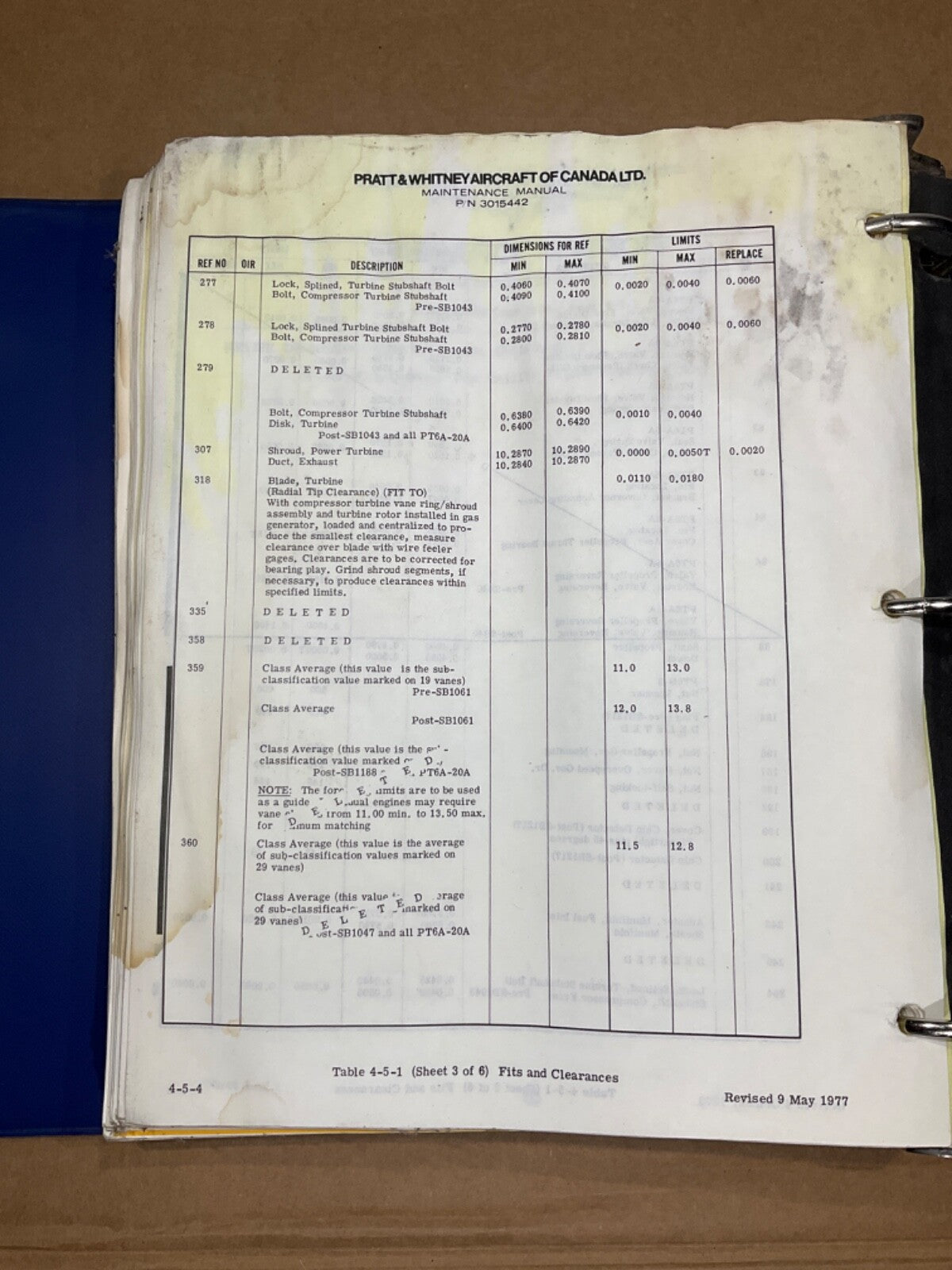 Maintenance Manual Beechcraft PT6-27 & PT6A-28 (1978)