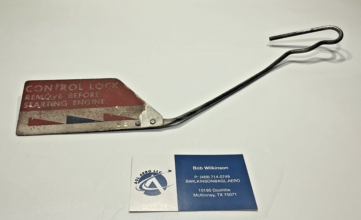 P/N: 1260463-20 Cessna Control Lock (AR) - for one