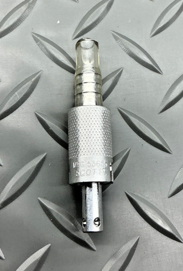 P/N: 5065-10 Scott Oxygen Plug Adapter (NOS)