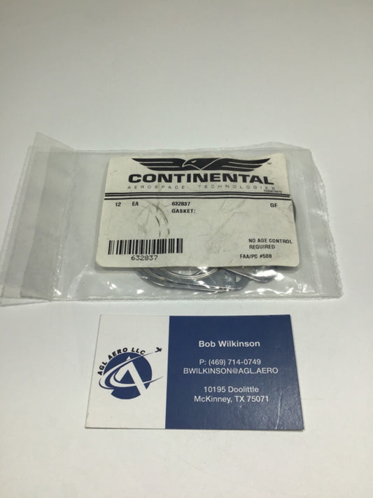 P/N: 632837 Gasket (pack of 12)