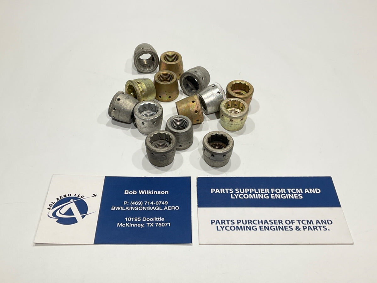 P/N: 71133 Lycoming Nut 1/2” - holes style (AR) - (for one nut)