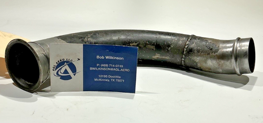P/N:  72756 Lycoming pipe, welded repaired (AR) - for one