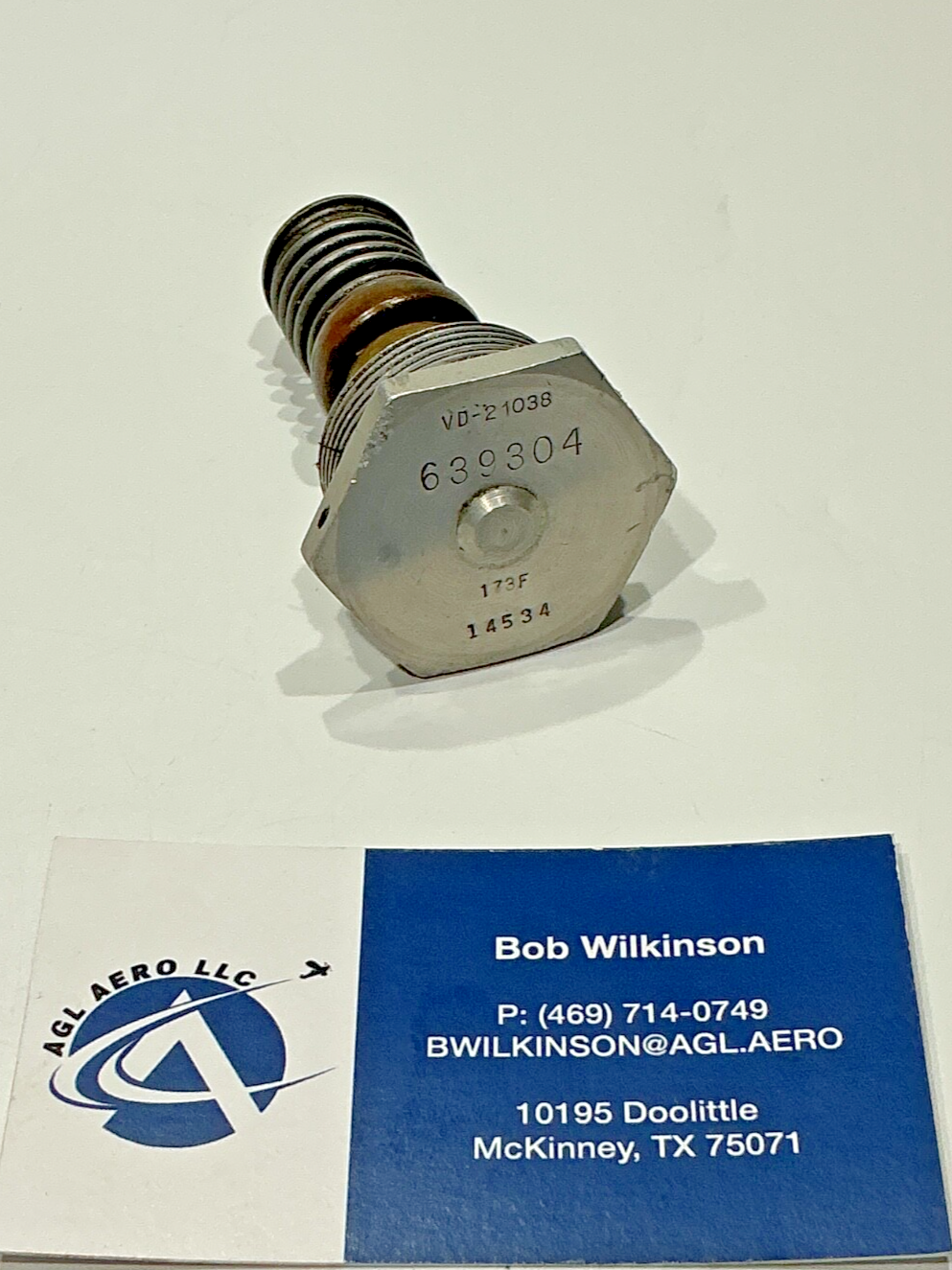 P/N: 639304 Oil Control Valve, Vernatherm (AR) - for one valve