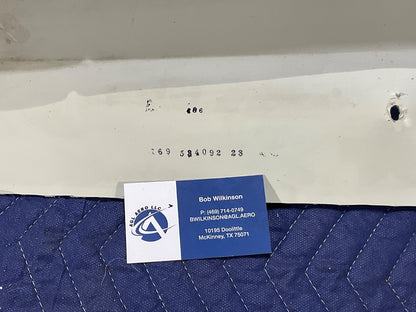 P/N: 169-534092-23 LH Middle Window Molding Beechcraft Duchess Model 76 (AR)