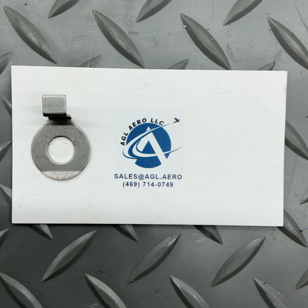 P/N: LW-18639 Lycoming Lockplate - Crankshaft Gear (NOS)