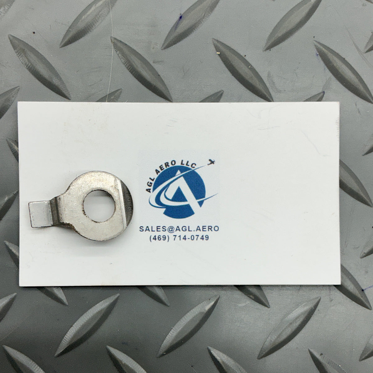 P/N: LW-18639 Lycoming Lockplate - Crankshaft Gear (NOS)