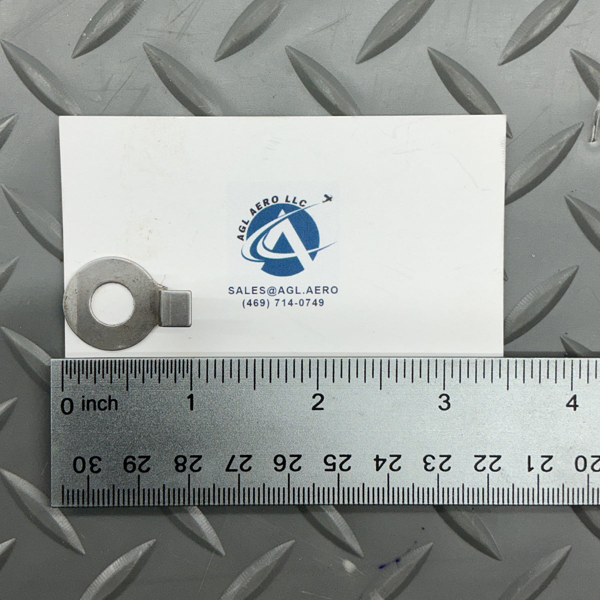 P/N: LW-18639 Lycoming Lockplate - Crankshaft Gear (NOS)
