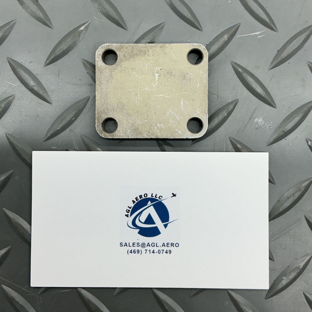 P/N: 535887 Continental Tachometer Gear Box Cover Plate (NE)