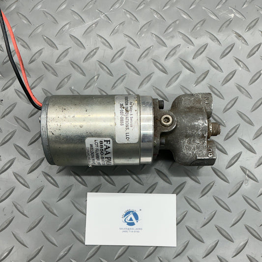 P/N: PE22127Q Weldon Fuel Boost Pump from Piper Twin Comanche PA-30 / PA-39 (AR)