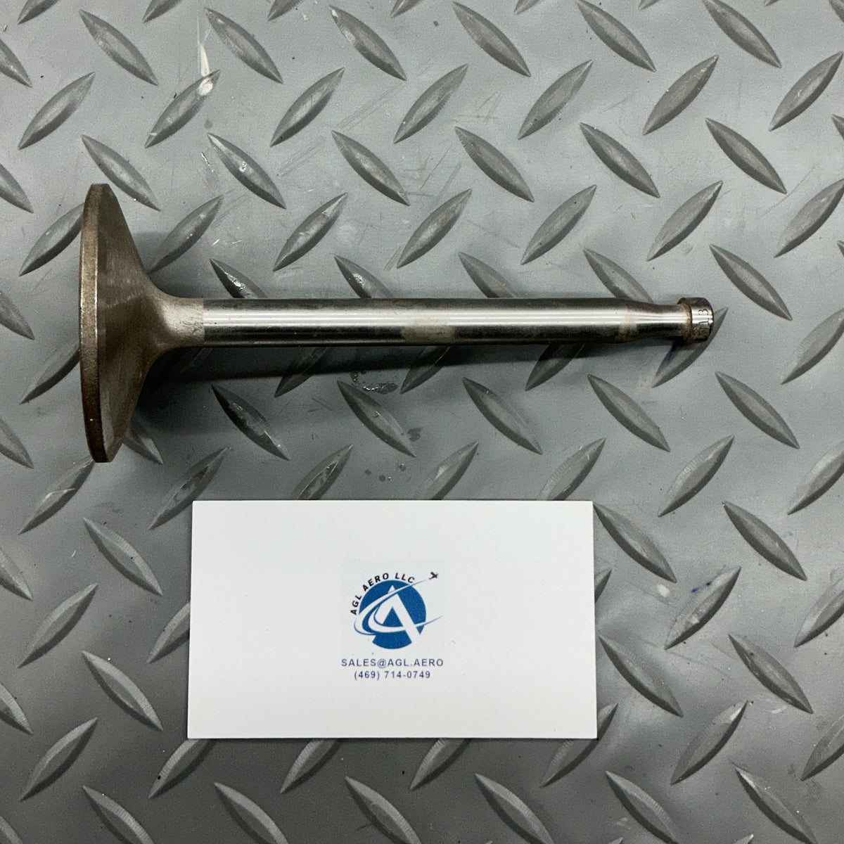 P/N: LW-14535 (Early P/N: LW-13087) Lycoming Intake Valve for TIO-541 (NOS)