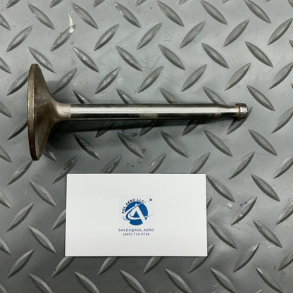 P/N: LW-14535 (Early P/N: LW-13087) Lycoming Intake Valve for TIO-541 (NOS)