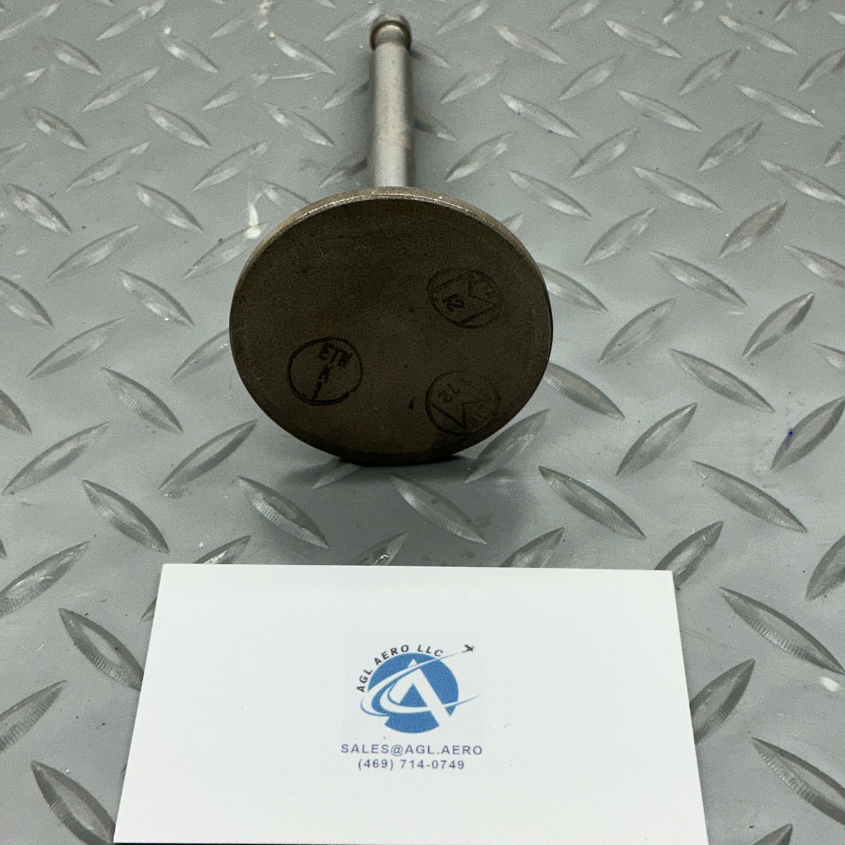 P/N: LW-14535 (Early P/N: LW-13087) Lycoming Intake Valve for TIO-541 (NOS)