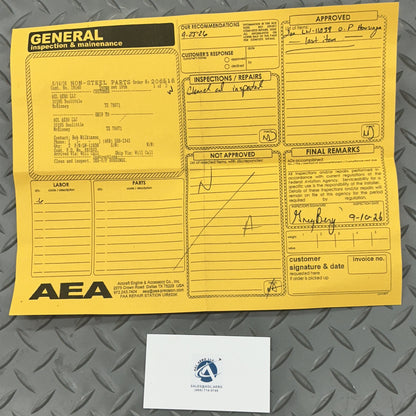 P/N: LW-11839 Lycoming Body-Oil Pump (IN)