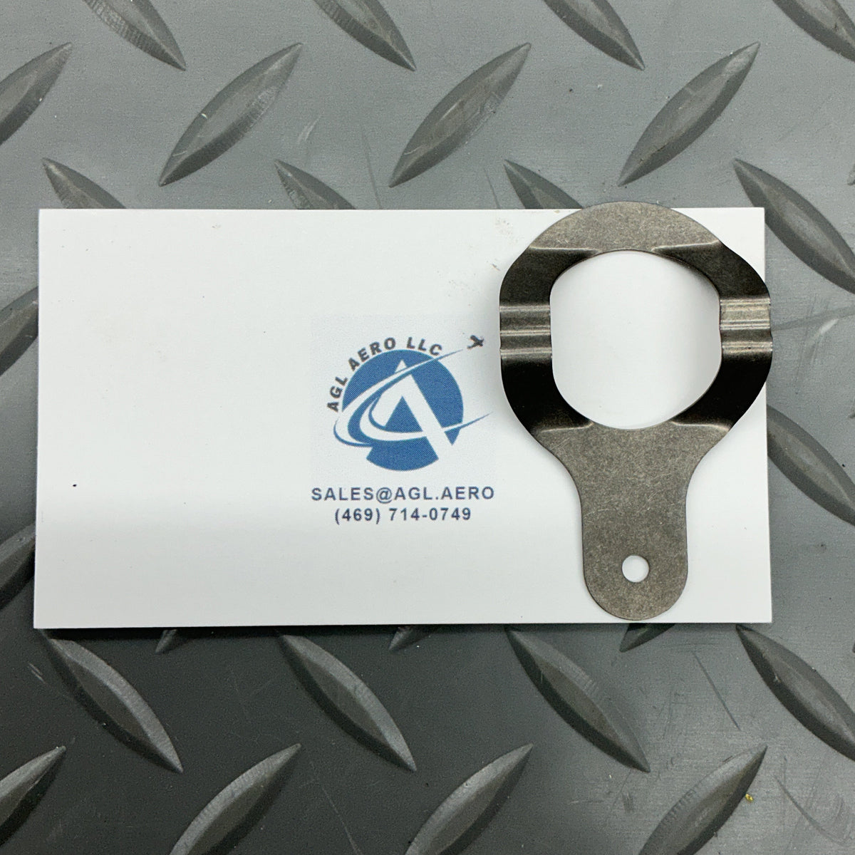 P/N: LW-13077 Lycoming Push Rod Hold Down (NOS)