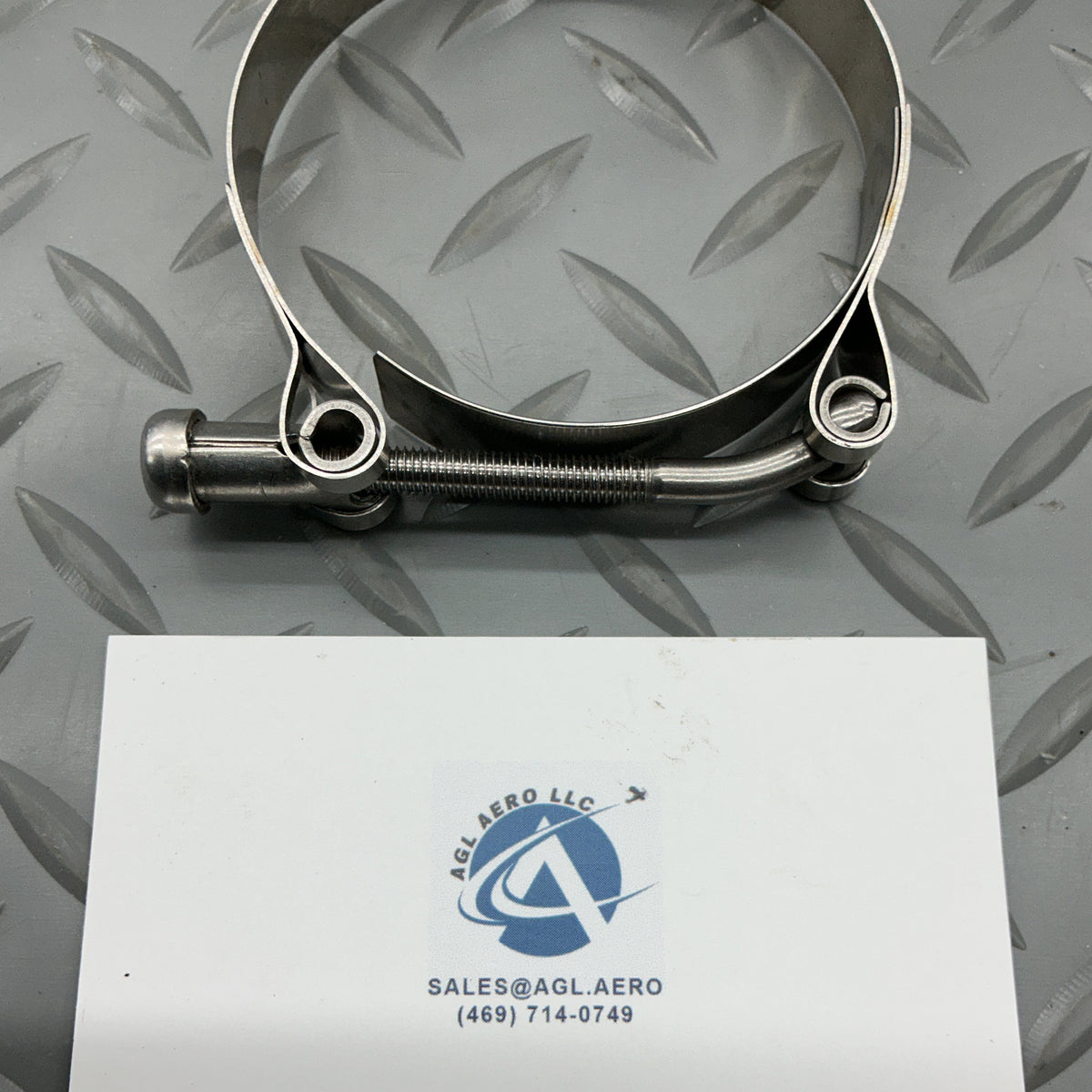 P/N: 2266C050-240-M Voss Industries Ram Clamp (Missing Nut) (NOS)