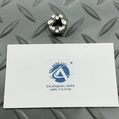 P/N: STD-872 Lycoming Nut-.375-24 Slotted (NOS)