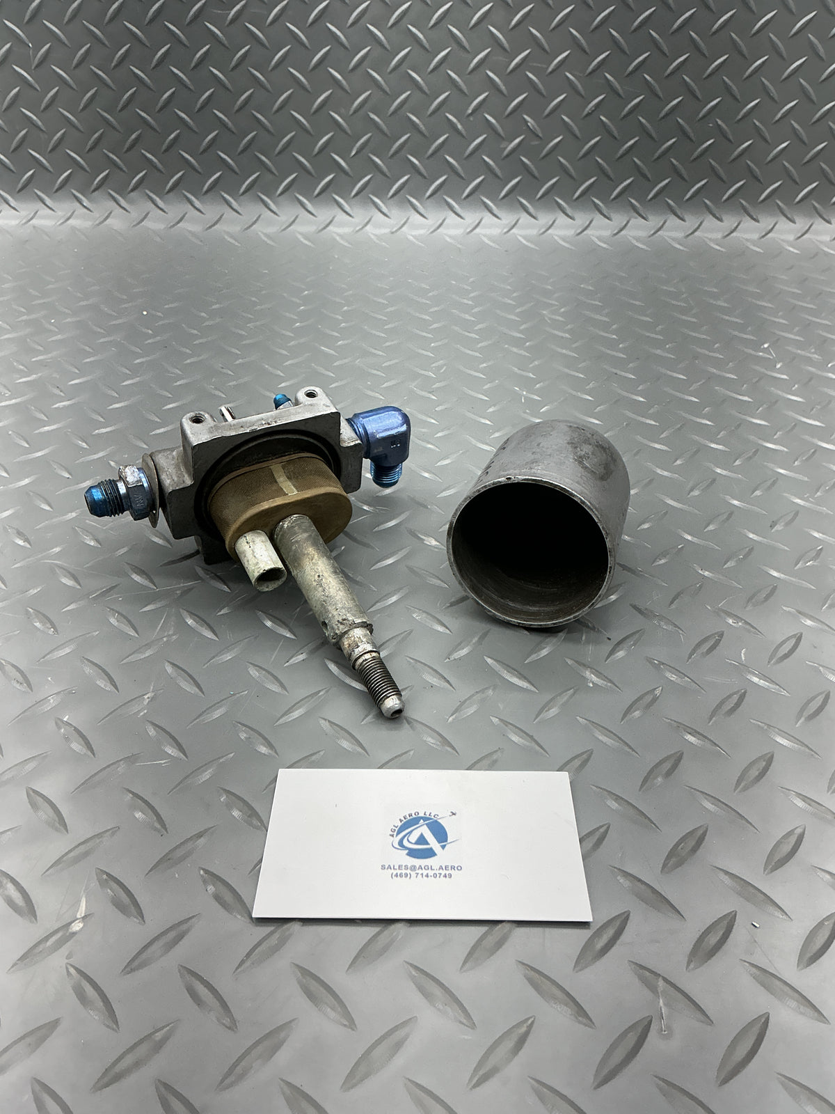 P/N: 0756005-1 Cessna 150G Fuel Strainer Assembly (AR)